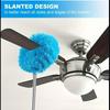 Microfiber Ceiling Fan Duster Extends Up To Long Handled Dust Locking Reusable And Cleaner Brush For Effortless Cleaning