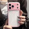 Beautiful Bow Is Suitable for iPhone17promax 2-in-1 Mobile Phone Case Apple 16 Niche 15 Hair Factory