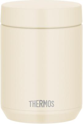 Thermos Vacuum Insulated Soup Jar 500ml Ivory All partsKeeps Warm and Cool Round Mouth Design That Is Gentle On the Palate Standard Model JED-500 IV