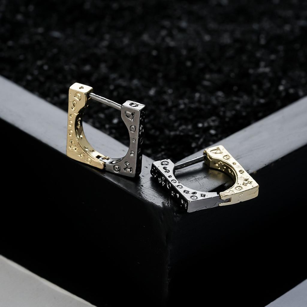 Stud Earrings Men's Trendy Ear Buckles Personalized Versatile Earrings Women's High-end Jewelry Accessories Earrings