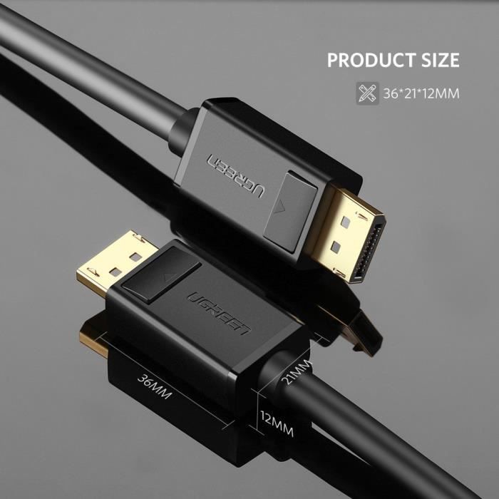 Cable DisplayPort 4K 60Hz DP 10211