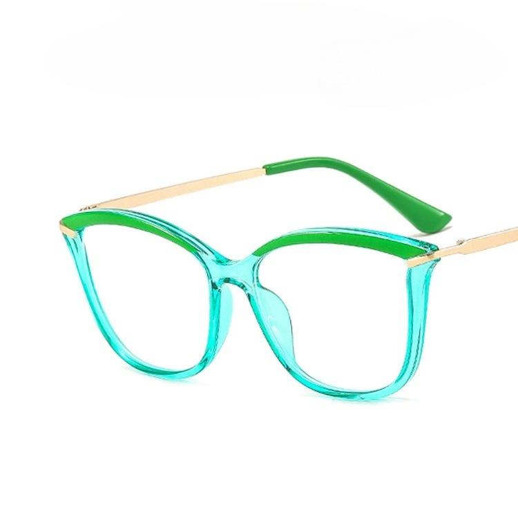 Anti-blue Light Glasses Women Stylish Photo Shoot Trendy Eye Glasses Frame