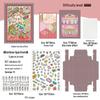 Infeel.Me My Little House 3D Scenery Stickers - Miniature Two-Layer Quiet Book Series