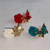 5 Color Women Rose Ring Fashion Exquisite Retro Butterfly Accessories Decorative
