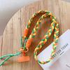 Hand Weaving Mobile Phone Lanyard Adjustable Crossbody Phone Strap Durable Mobile Phone Straps