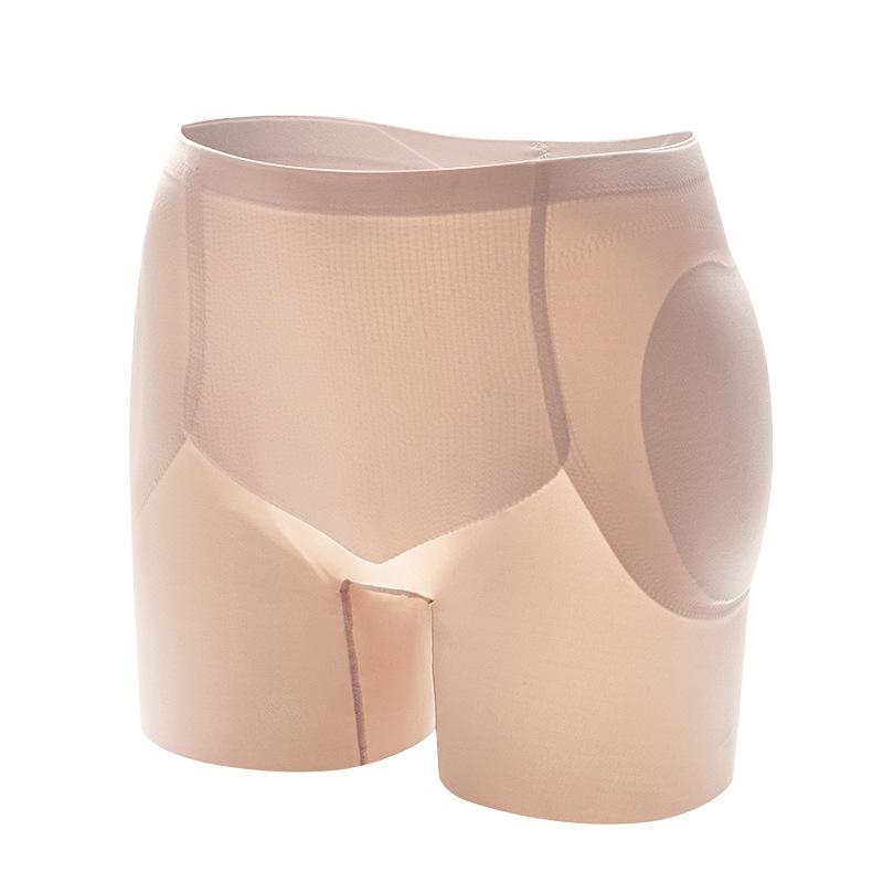 

Female Spring and Autumn Full Hip False Hip Width Pad False Hip Width Fixed Pad High Waist Belly Flat Angle Underwear L тілесний