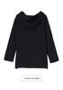 Women's Mid-Length Velvet Hoodie - Plus Size, Slimming, Buttocks-Covering, Suitable for Spring, Autumn, Winter