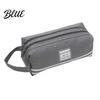 Large Capacity Pencil Case Oxford with Handle Double Layer Pen Pouch