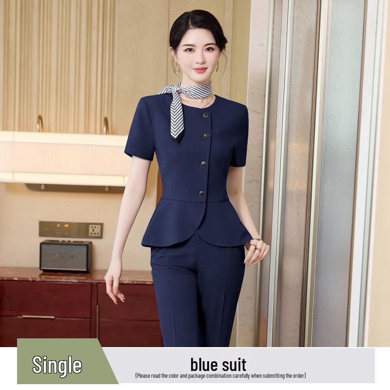 High-End Professional Women's Spring/Summer 2026 Suit Set for Medical Aesthetics Reception Workwear
