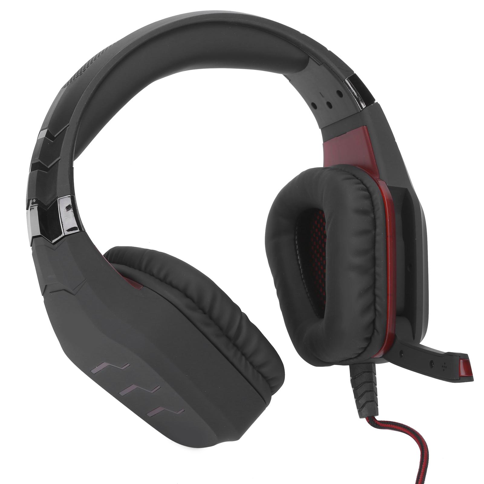 

GT85 LED 3,5 мм игровые наушники с микрофоном компьютер мобильный телефон USB проводная гарнитура