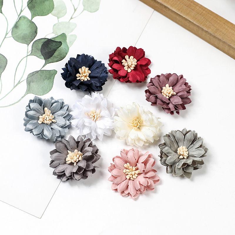 5/10Pcs Artificial Flowers Silk Mini Peony Flower Head For Wedding Home Room Decortion Handmade Flores Cloth Hat Accessories
