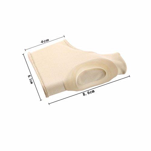 JERN Stretch Nylon Great Toe Cyst Foot Care Tool, Hallux Valgus Guard Cushion Bunion Toe Separator