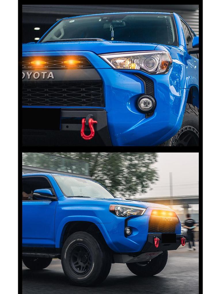 LED Yellow Daytime Running Light for 4Runner Modified Grille