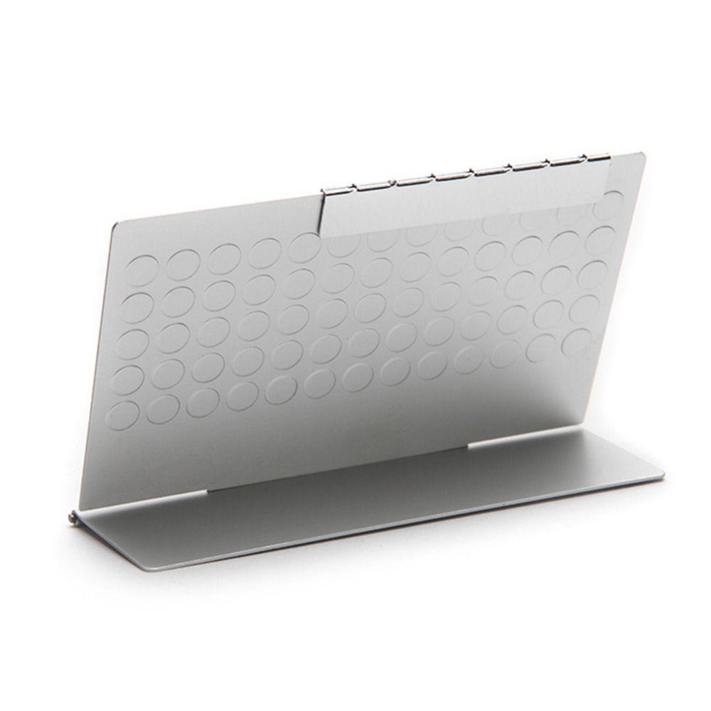 Stationery Aluminum Zinc Zinc Alloy Yearly Calendar Desktop Calendar Schedule Planner Perpetual Calendar
