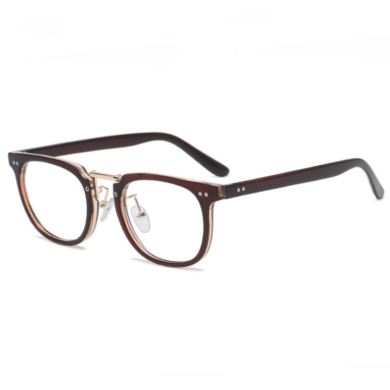 Leopard Frame Square Optical Spectacles With Prescritpion Women Men Student Short-Sight Eyewear Diopter 0 -0.5 -0.75 To -6.0