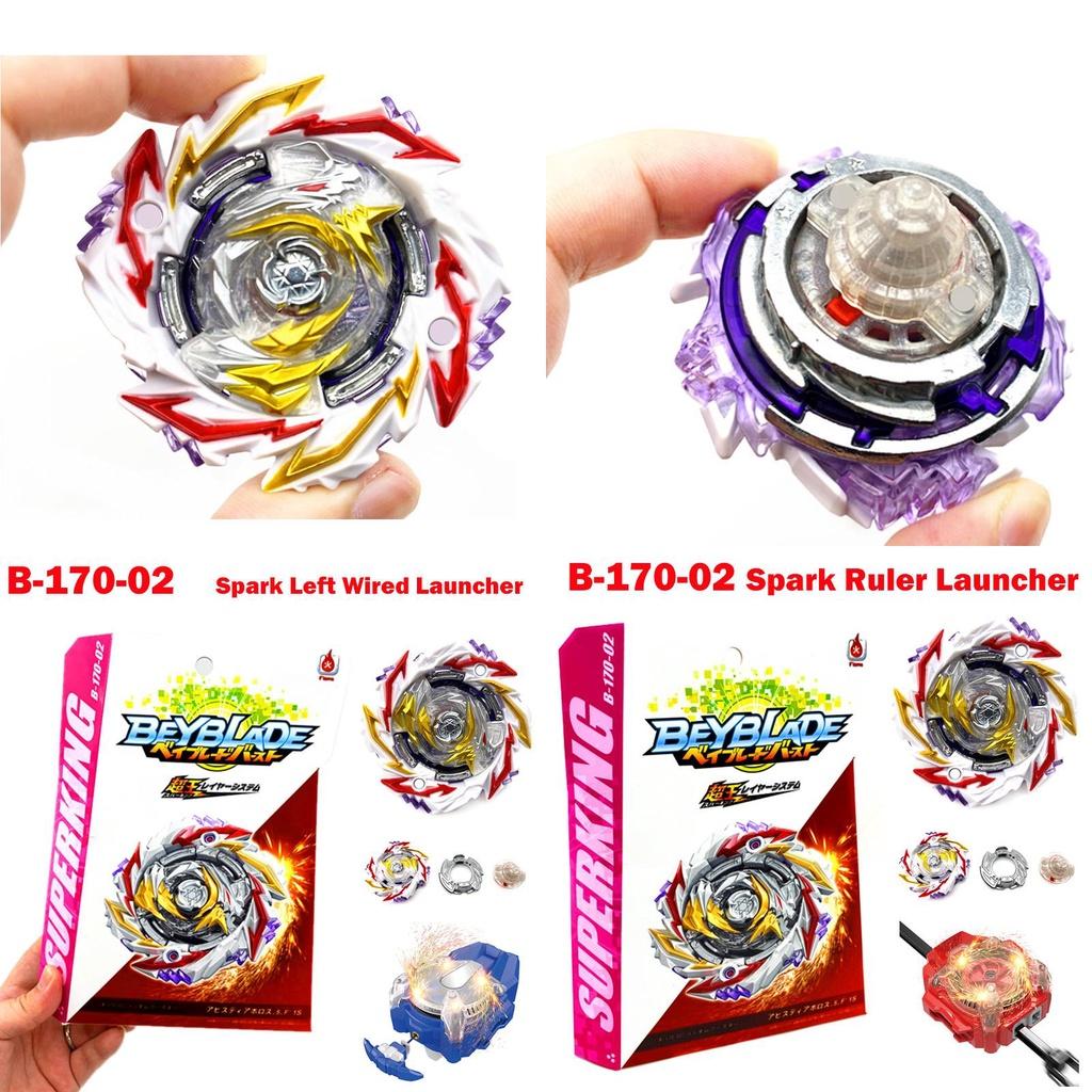 Beyblade Superking Burst B170 02 Abyss Diabolos 5 Fusion 1s Spark Launcher