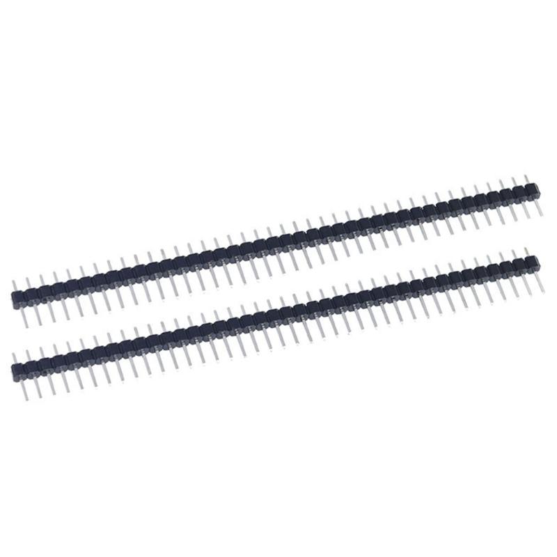 10Pair 40 Pin Straight Header Connectors 2.54 Breakaway PCB Board Pin Header Connectors for Industrial Electronics