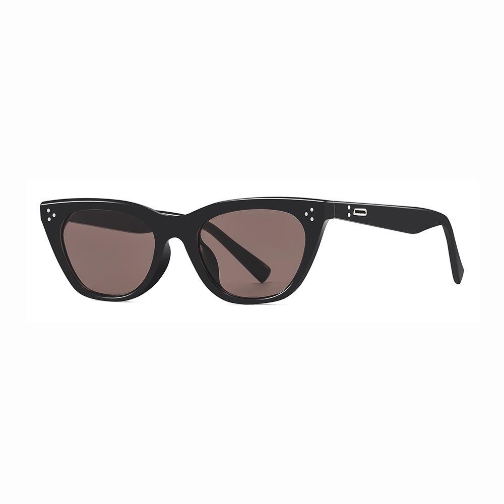 Classic Retro Small Frame Sunglasses Women'S Uv Protection Sunglasses Men'S Advanced Polarized Cat Eye Sunglasses