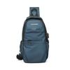 Simple and Versatile Men's Chest Bag Light and Casual Men's Bag Crossbody Backpack Single-shoulder Bag