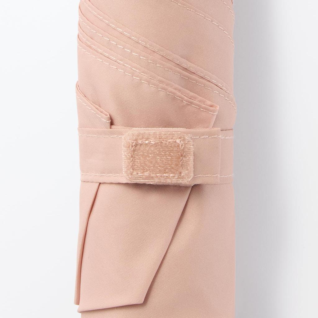 MUJI Lightweight Folding Umbrella for Sun and Unisex Light 50cm Rain, Adult, DEA03A5S, Pink,