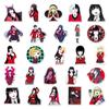 50 Japanese Anime Kakegurui Stickers for Notebook, Water Bottle, Suitcase, Car - Waterproof Cartoon Decor