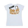 Scooby Doo Camiseta feminina/senhora onde você está assustadora de algodão