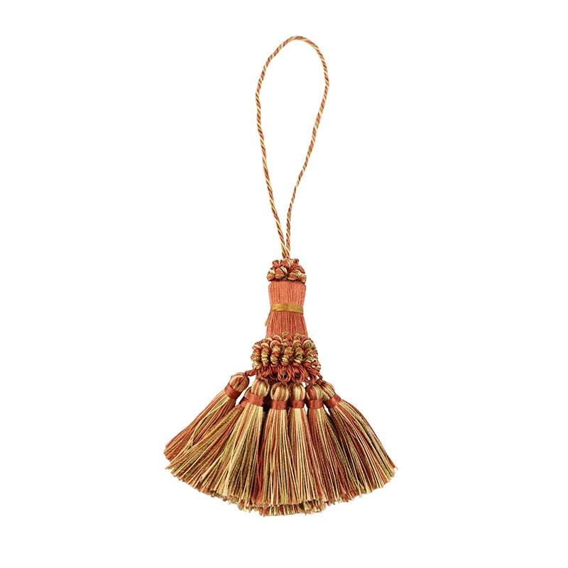 Tassels Hanging Decoration Crafts Silk Fringe Tassel Keychains Brush Diy Decor For Bags Doors Curtain Bookmarks Keys