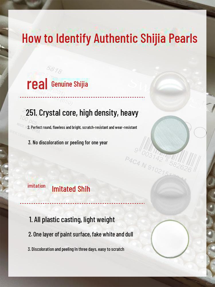 Shijiaao White Pearl Earrings & Snow Queen Crown High-End Clavicle Necklace for Women