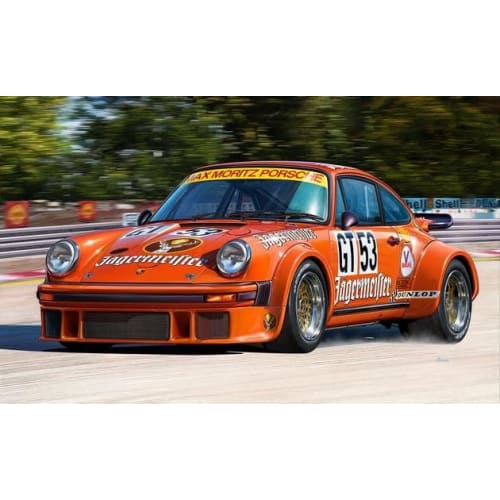 German Revell 1/24 Porsche 934 RSR J?germeister Plastic Model 07031