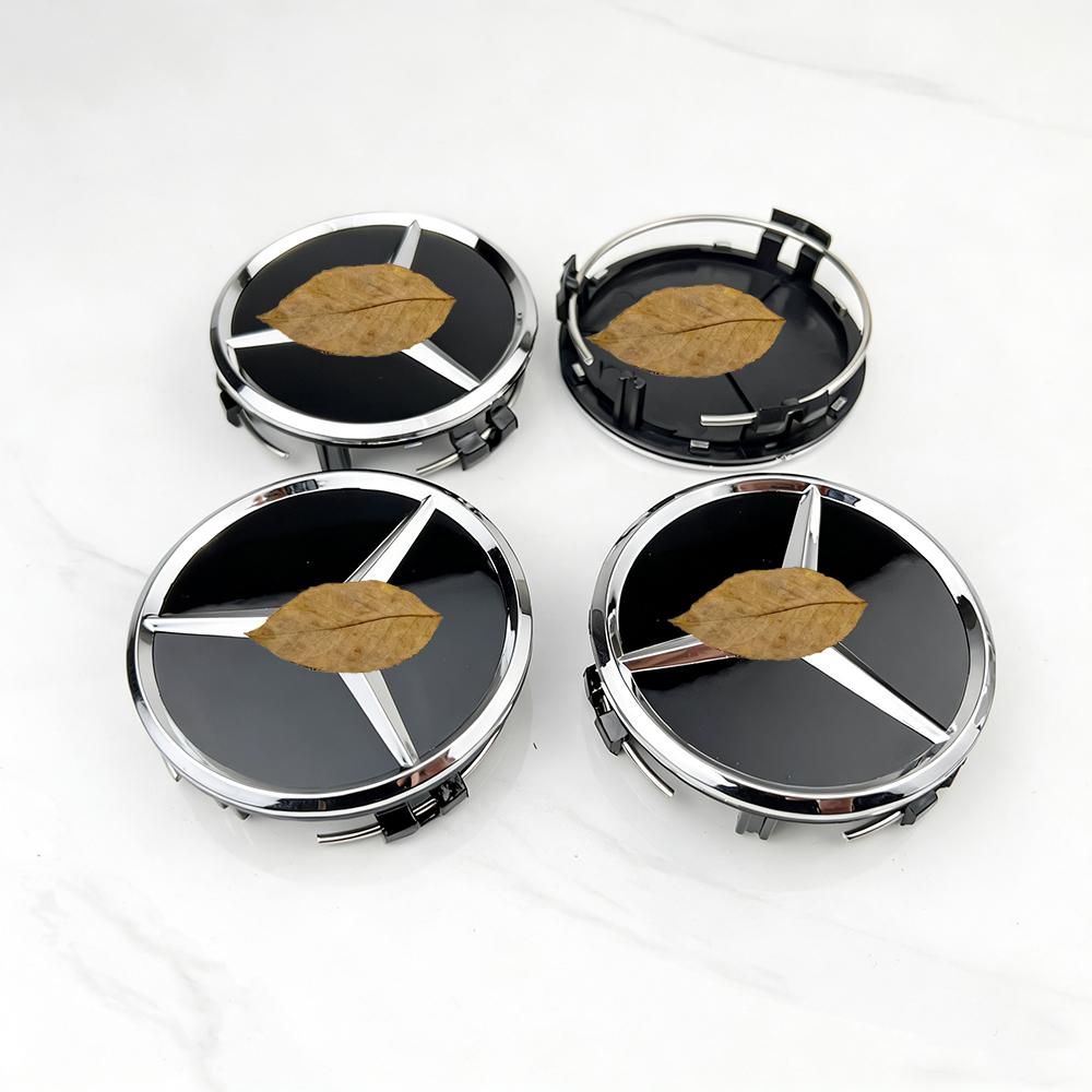 

4pcs 75mm Silver Car Wheel Center Hub Caps Badge Cover For Mercedes Benz AMG Smart GLC W203 W204 W205 W210 W211 W212 W213 W164 A