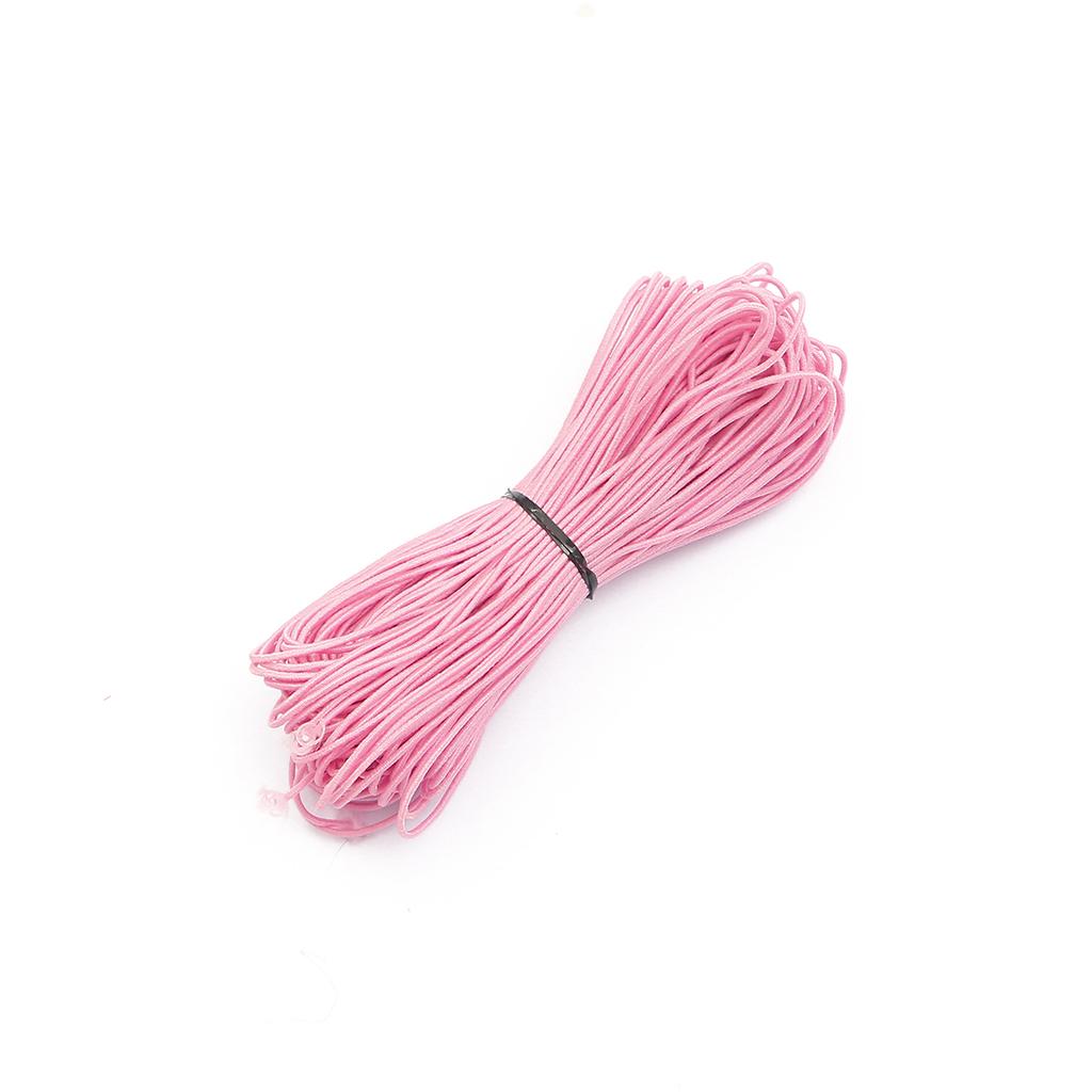 25m 1MM String Cords Beading Elastic Band Stretch Beads String Strap Rubber Rope Line For DIY Bracelet Jewelry Making 2030