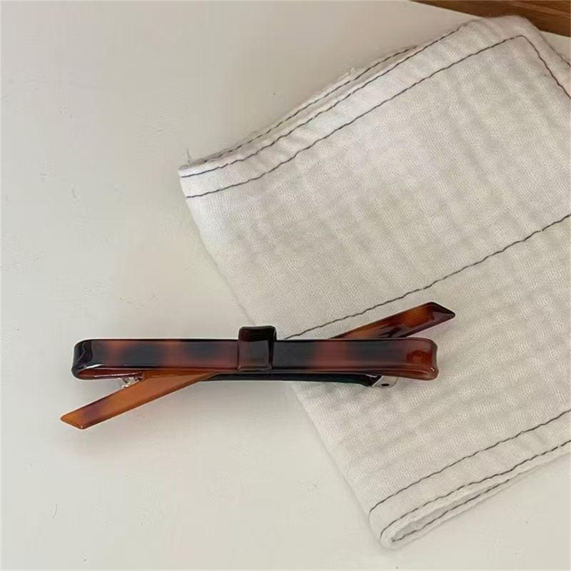 Elegant Hair Clip Barrette Sweet Fashionable Flat Clip Hairpin Stylish Hair Clip for Bunches