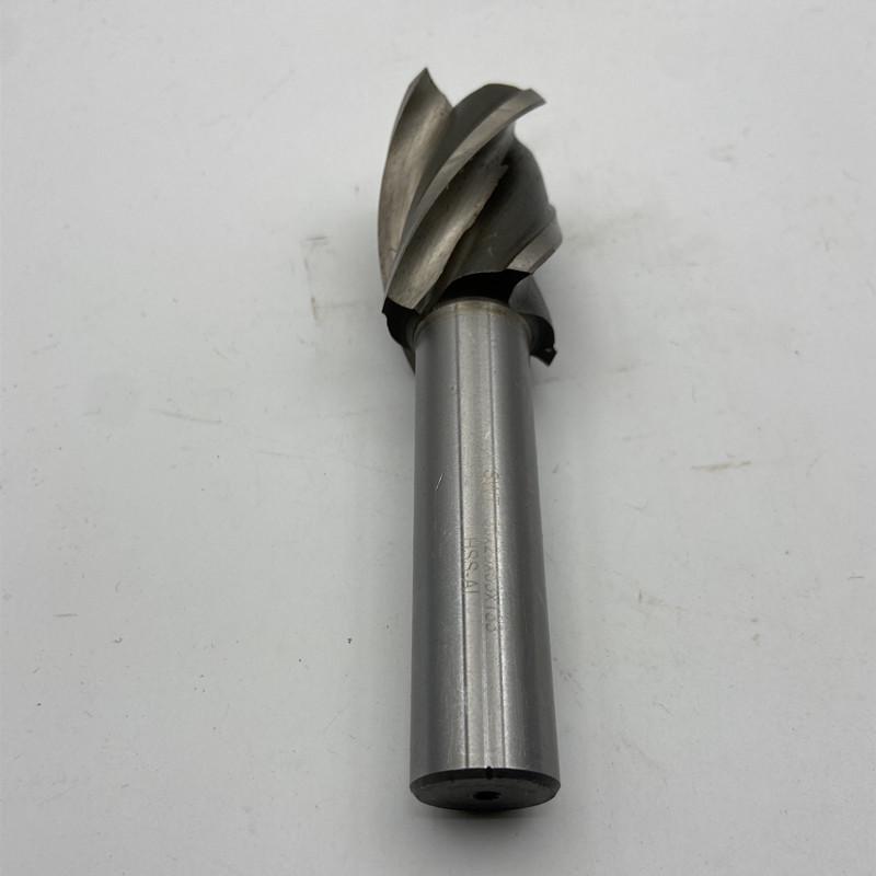 High-Speed Steel CNC Straight Shank End Mill Cutter - Sizes: 10, 12, 16, 18, 20, 25, 30, 35 mm