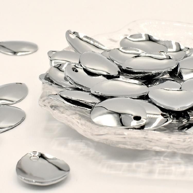 50Pcs Spinner Metal Lures for Fishing Saltwater Baits Spinner Lures