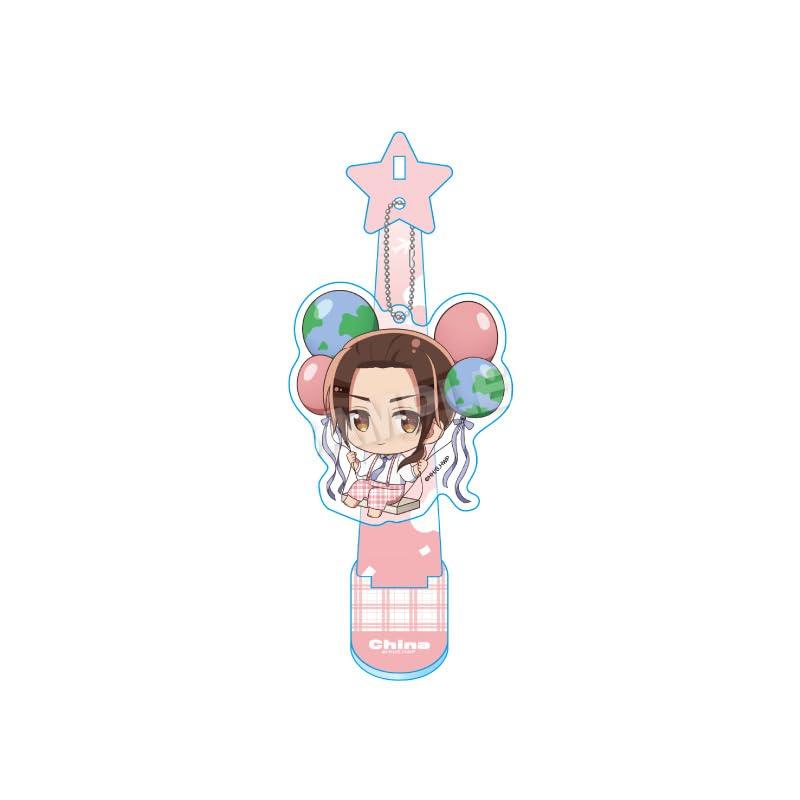 

Hetalia WorldStars China Barunko Stand Keychain