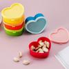 Mini Squeeze Bottle Lunch Box Plastic Condiment Bottle Ketchup Salad Dressing Condiment Portable Food Container 5pcs