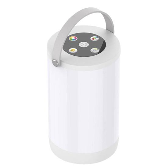 

AMZ LED Night Lamp Brightness Adjustable Memory Function Fingertip Control Symphony Mode Rechargeable RGB Color Change Night Light Hanging Lantern білий