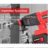 NAWIN 300N/M Cordless Rotary Hammer Brushless Copper Motor Rechargeable Hand-held Electric Tool Hammer Impact Drill