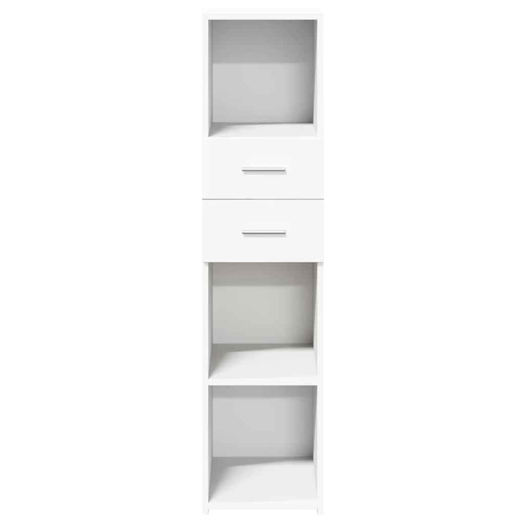 Highboard White 30 x 42.5 x 124 cm Particleboard