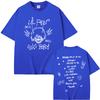 T-shirt Grafiche Hot Rapper Lil Peep Sus Boy When You're Sober T-shirt Uomo/Donna Moda Hip Hop Cotone Oversize T-shirt