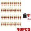 1/100PC Car Tire Valve Core Tool Set Plastic Handle Removal Tools Wrench Screwdriver Wrench Core Tire Repair Hand Tool for Car