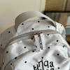 Dot Print Backpack Women's Lightweight Large Capacity Commuter Backpack