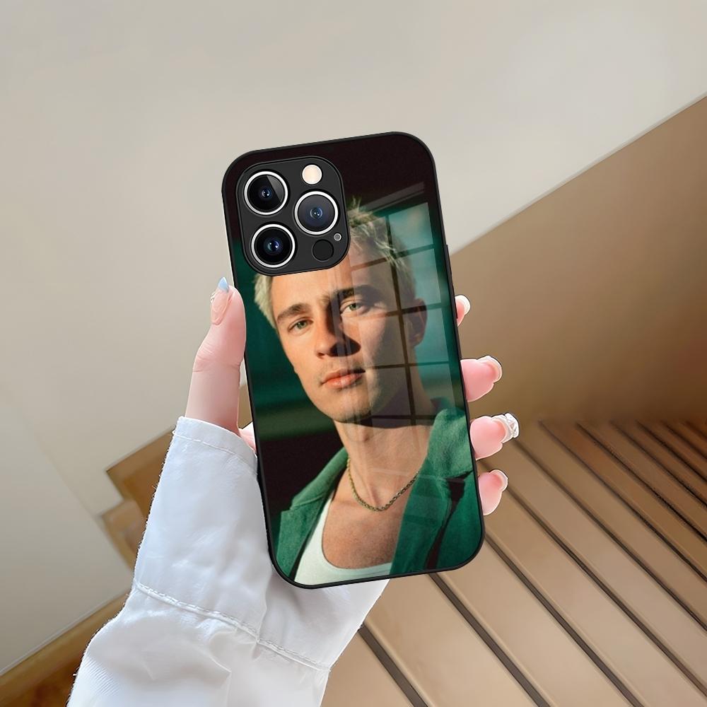 

Drew Starkey Actor Phone Case Tempered Glass For IPhone 13 17 15 16 14 12 11 Pro Max Plus Mini XR XS SE2020 Coque iPhone17