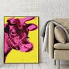RELIABLI ART Colorful Cow Andy Warhol Animal Paintings Wall Art Abstract Pictures For Living Room Modern Print Posters Unframed