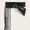 Gothic Punk Punk Belt With Metal Pin Buckle For Casual Street Style