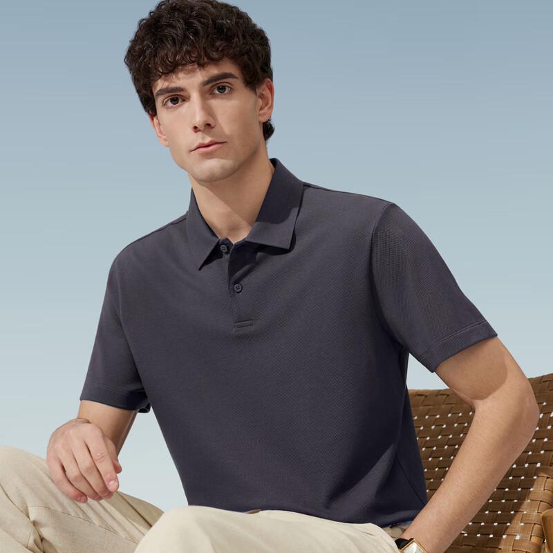 Judger Men's Breathable Business Casual Polo Shirt