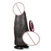 Silicone Realistic XL Telescopic Vibrating Dildo for Women