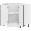 Lucca Kitchen Corner Base Cabinet Smoked Oak Veneer