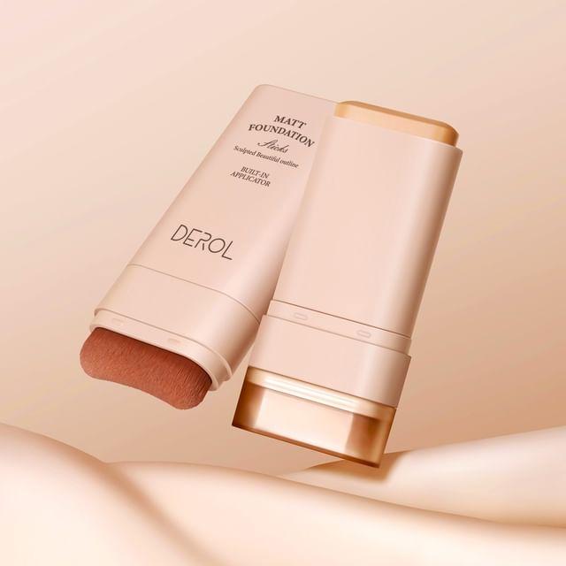 DEROL - Matte Foundation Stick - #01-#03 #02 - 20g