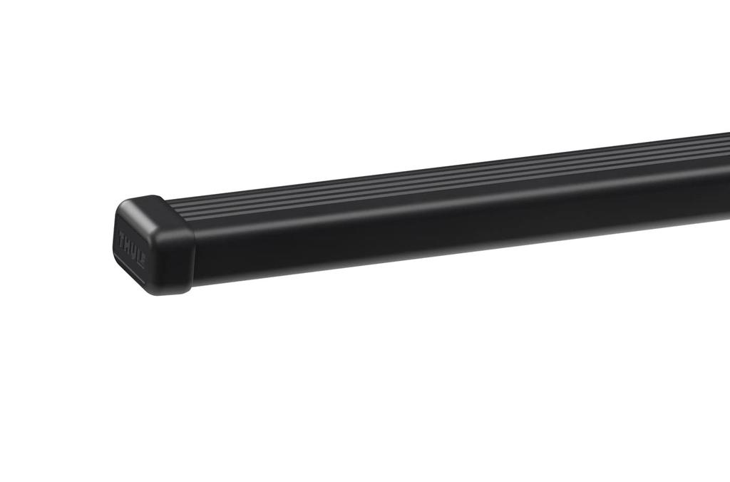 Thule Base Carrier, Set of 2 Steel Square Bars, 135cm, Black, TH7124